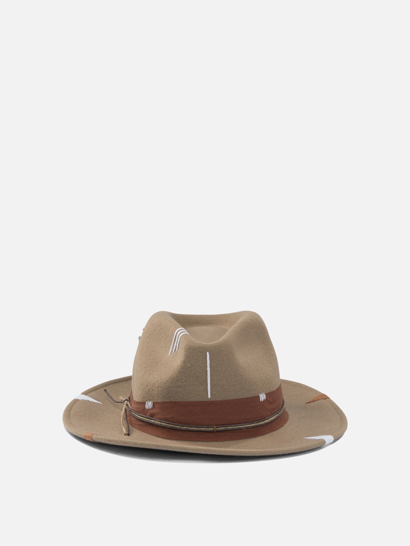 Cappelli classici 100% wool  Beige - The Hat Gang Donna | PDP | VIETTI Online Store | thumbnail
