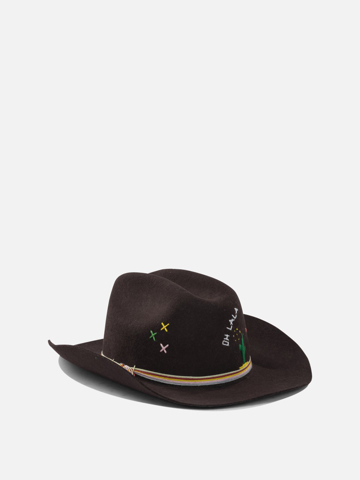Cappelli classici 100% wool  Marrone - The Hat Gang Donna | PDP | VIETTI Online Store | Zoom-Modal_2
