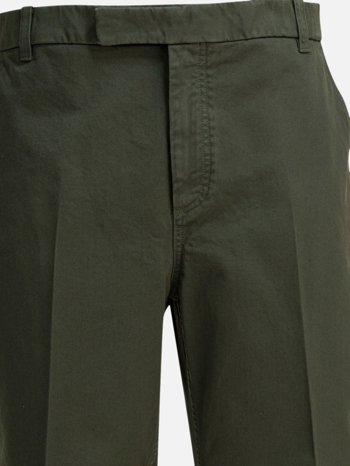 Pantaloni casual Solid colour  Verde - Thom Browne Uomo | PDP | VIETTI Online Store | thumbnail_3