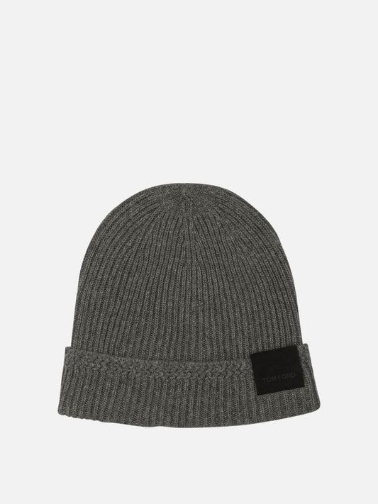 Beanies 100% cashmere  Grey - Tom Ford Men | PDP | VIETTI Online Store 
