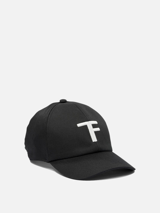 Tom Ford Cappello trucker in cotone 22938359_M Black 2