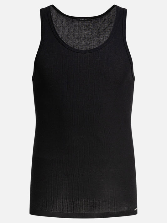 Canotte Solid colour  Nero - Tom Ford Uomo | PLP | VIETTI Online Store 
