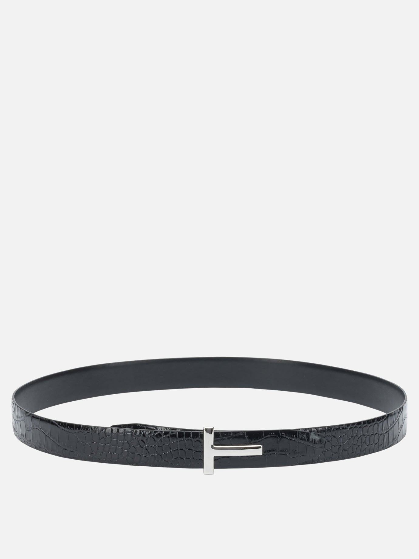 Leather belts 100% calf leather  Black - Tom Ford Men | PDP | VIETTI Online Store | thumbnail