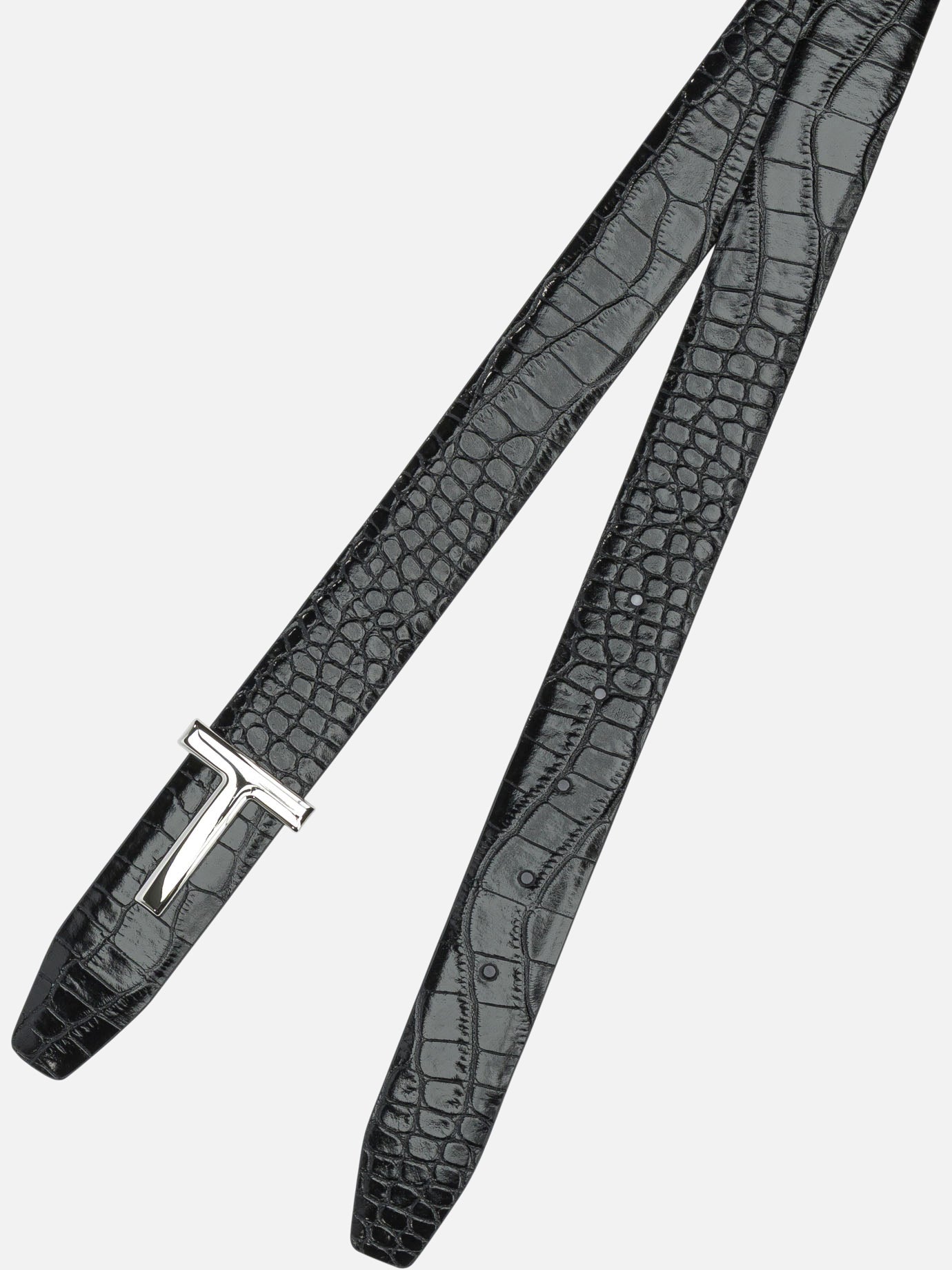 Leather belts 100% calf leather  Black - Tom Ford Men | PDP | VIETTI Online Store | thumbnail_2