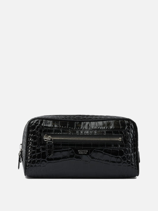 Beauty cases 100% calf leather  Black - Tom Ford Men | PLP | VIETTI Online Store 
