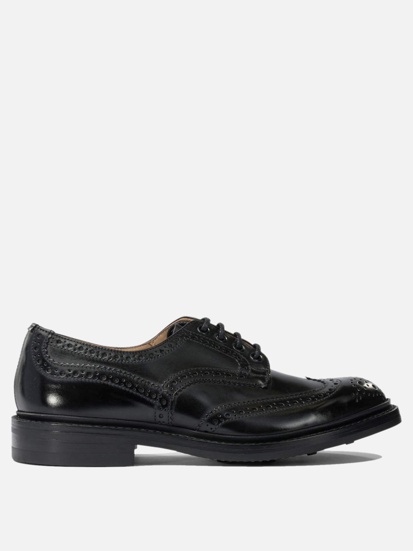 Derby 100% leather - 100% rubber  Nero - Tricker&#39;s Uomo | PDP | VIETTI Online Store | thumbnail