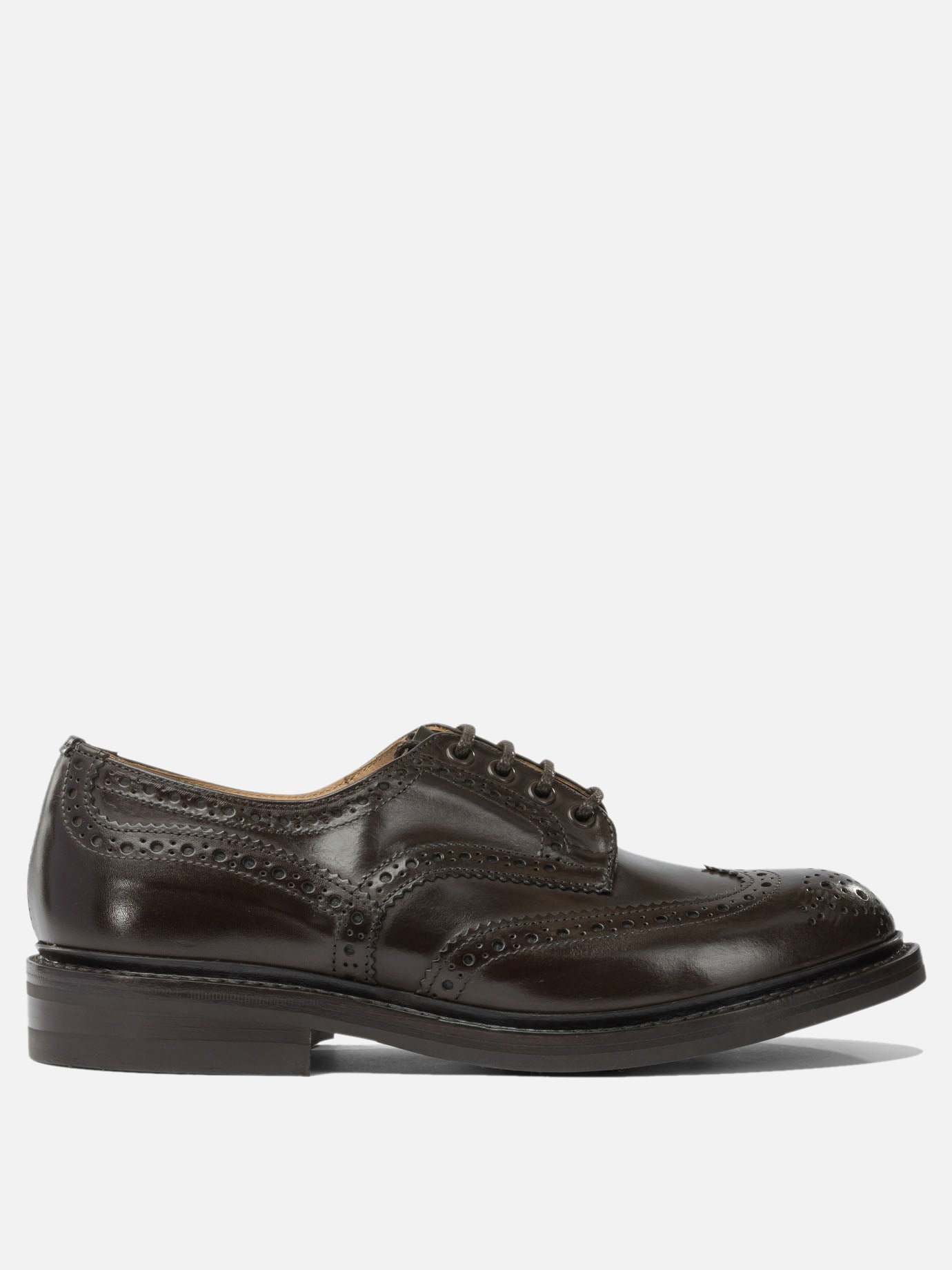 Derby 100% leather - 100% rubber  Marrone - Tricker&#39;s Uomo | PDP | VIETTI Online Store | thumbnail