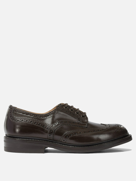 Derby 100% leather - 100% rubber  Marrone - Tricker's Uomo | VIETTI Online Store 

