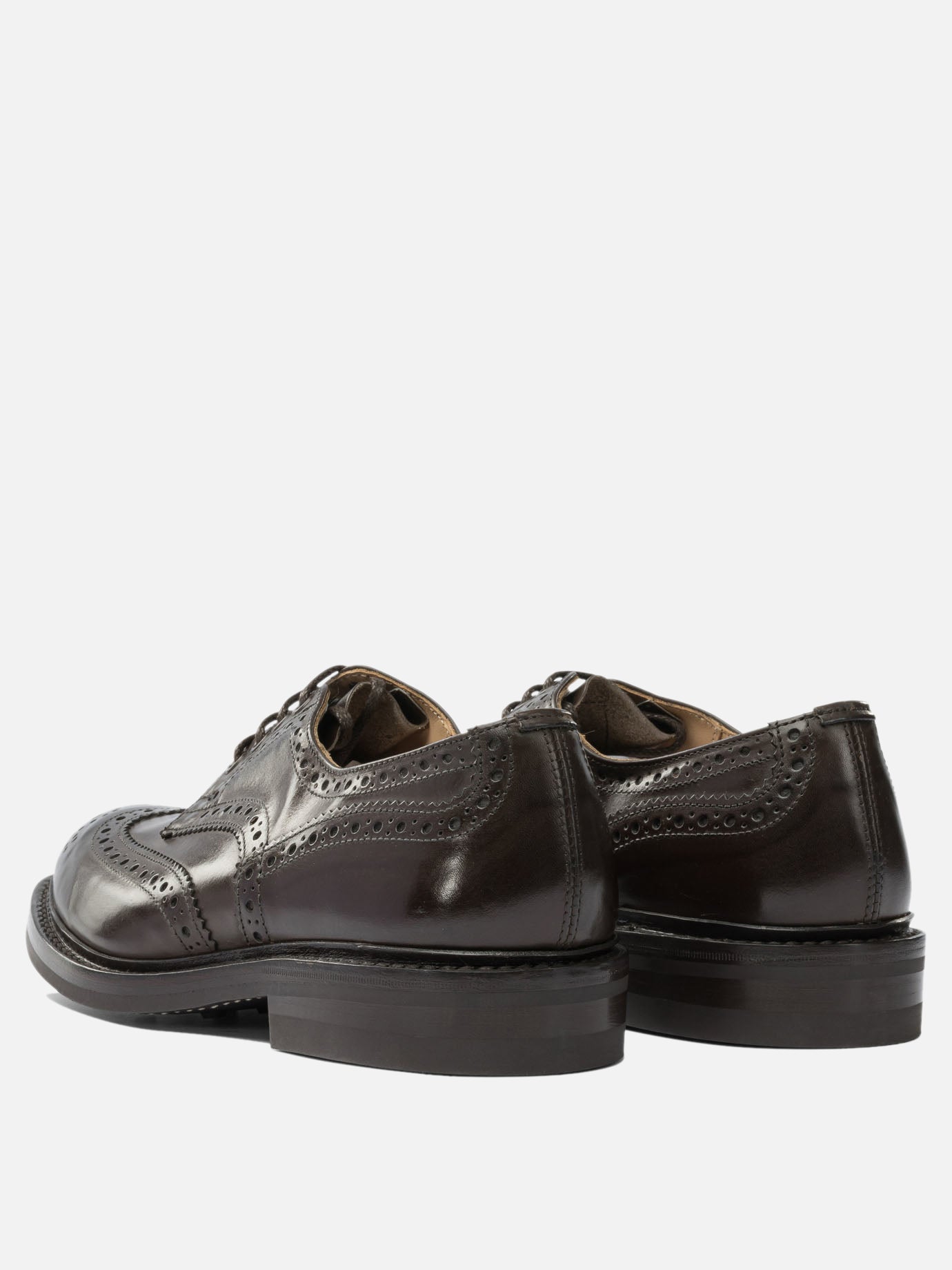 Derby 100% leather - 100% rubber  Marrone - Tricker's Uomo | PDP | VIETTI Online Store | Zoom-Modal_4
