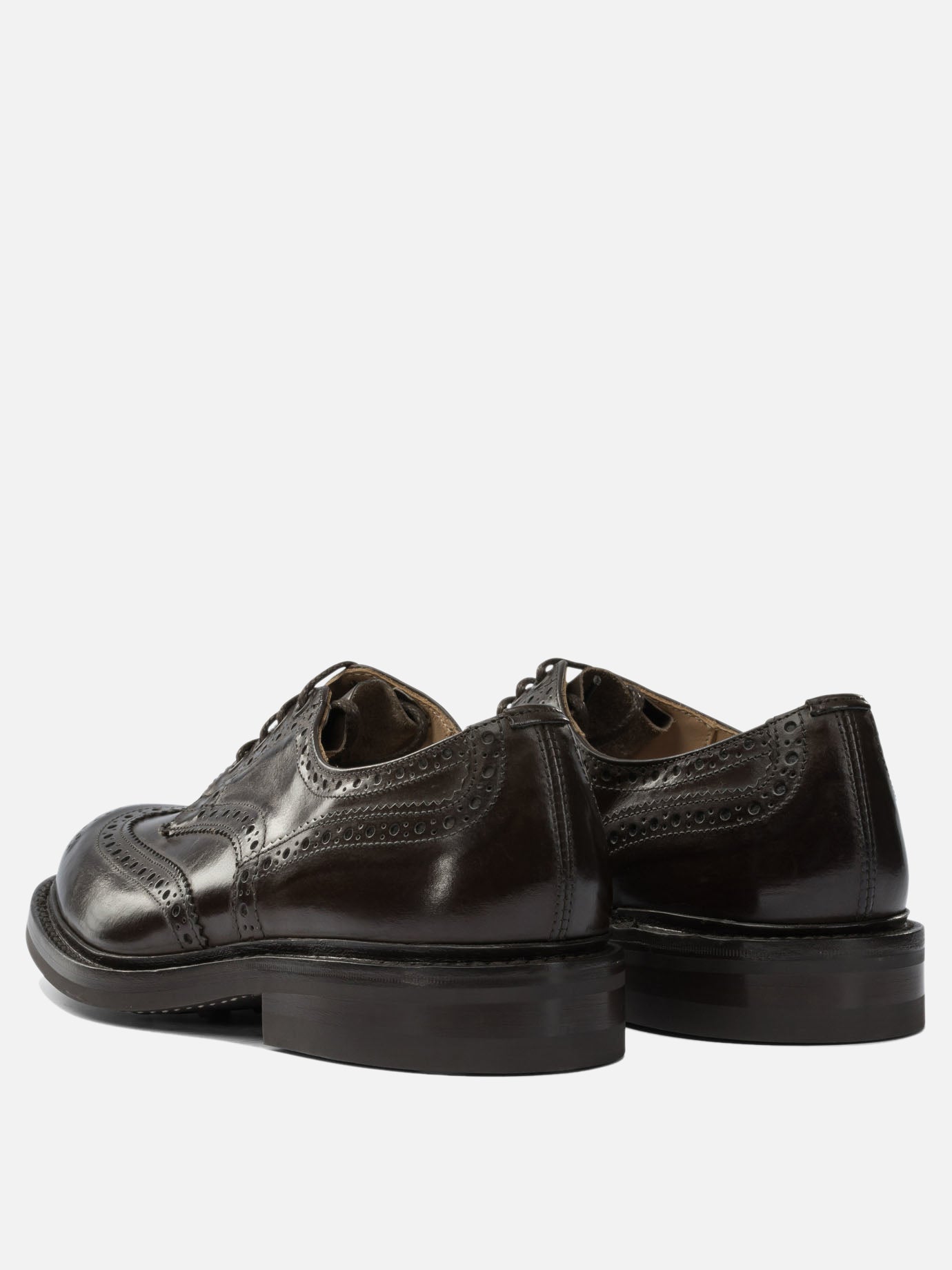 Derby 100% leather - 100% rubber  Marrone - Tricker's Uomo | PDP | VIETTI Online Store | Zoom-Modal_4
