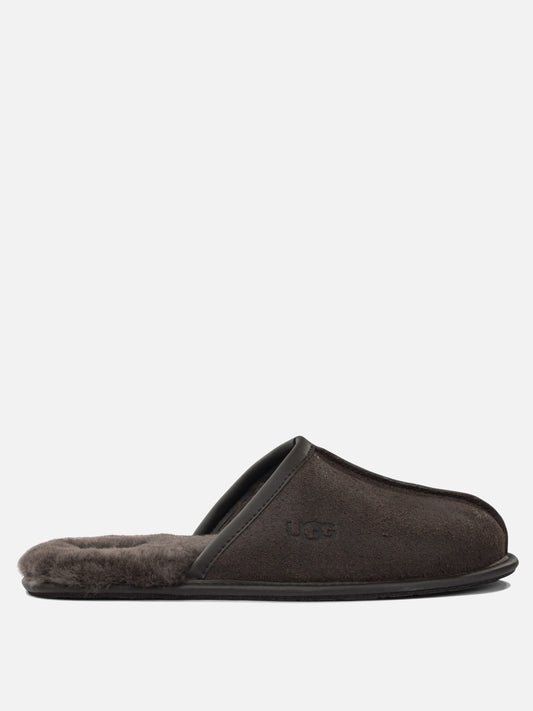 Slippers 100% leather - 100% rubber  Brown - Ugg Men | PLP | VIETTI Online Store 
