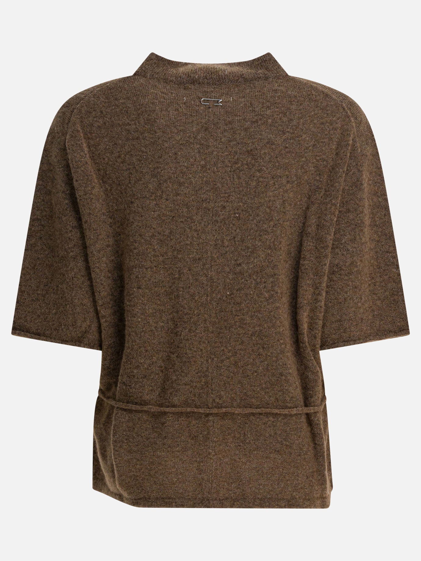 Crewneck sweaters Solid colour  Brown - Umarmung Women | PDP | VIETTI Online Store | thumbnail_2