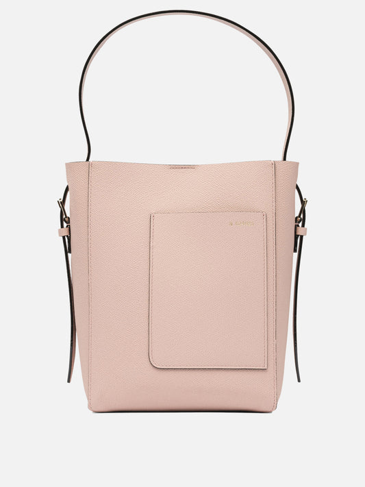 Valextra "Soft Mini" Bucket Bag 28293651_UNI Pink 1