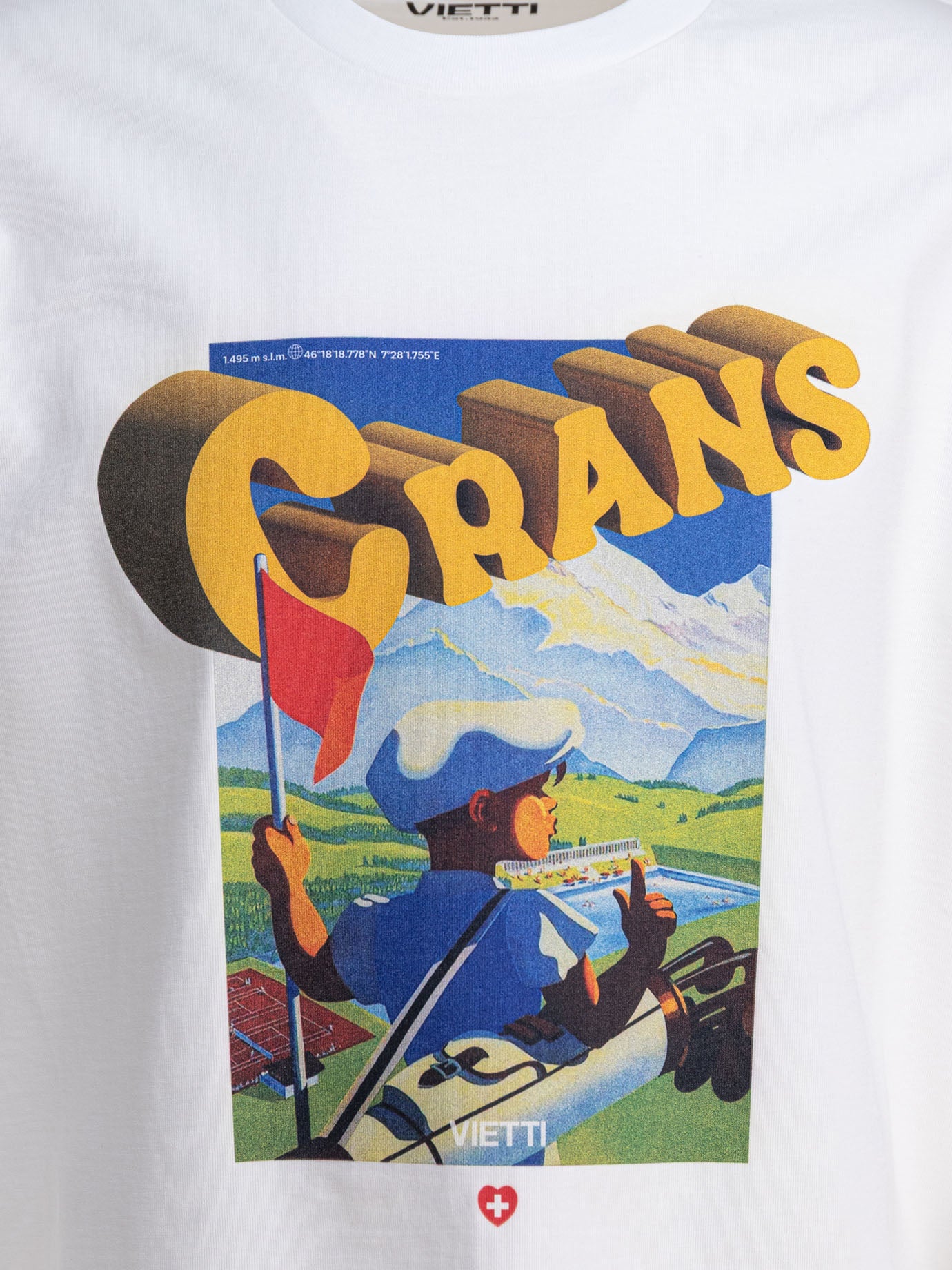 Crewneck t-shirts Print  White - VIETTI Merchandise Men | PDP | VIETTI Online Store | Zoom-Modal_3
