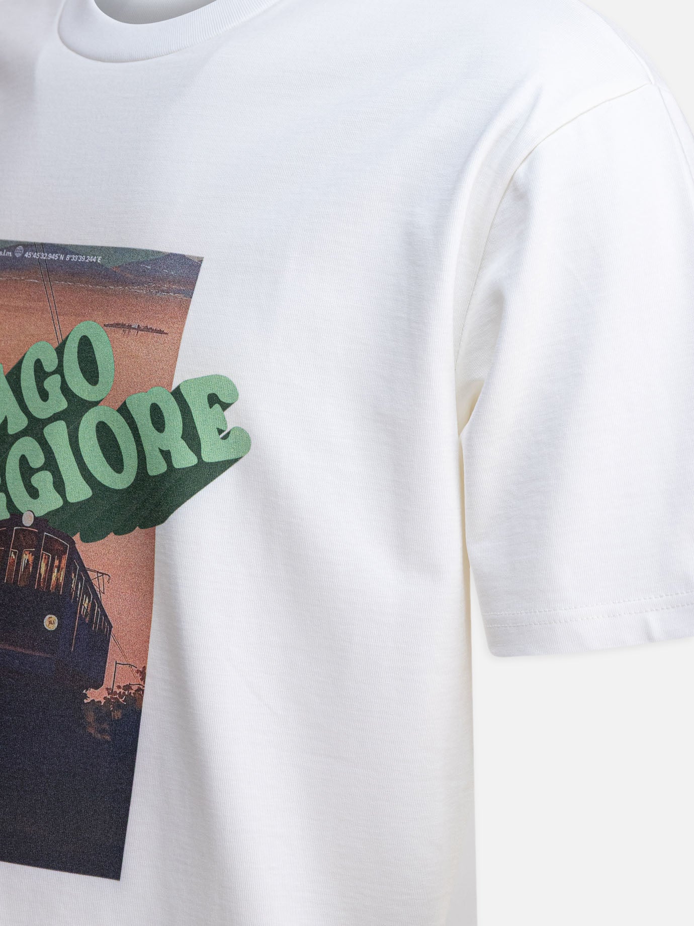 T-shirt girocollo Print  Bianco - VIETTI Merchandise Uomo | PDP | VIETTI Online Store | thumbnail_4