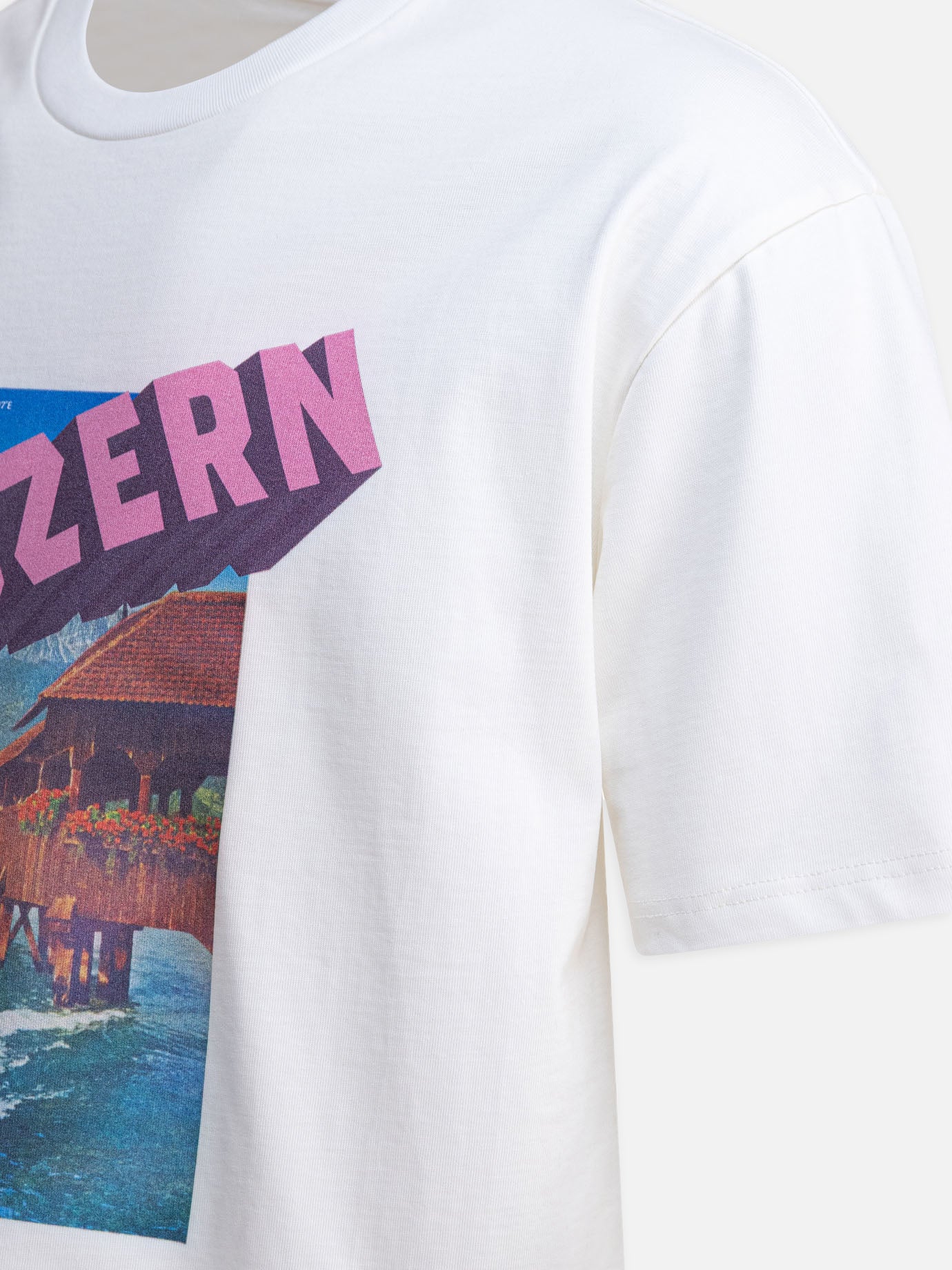 T-shirt girocollo Print  Bianco - VIETTI Merchandise Uomo | PDP | VIETTI Online Store | thumbnail_4