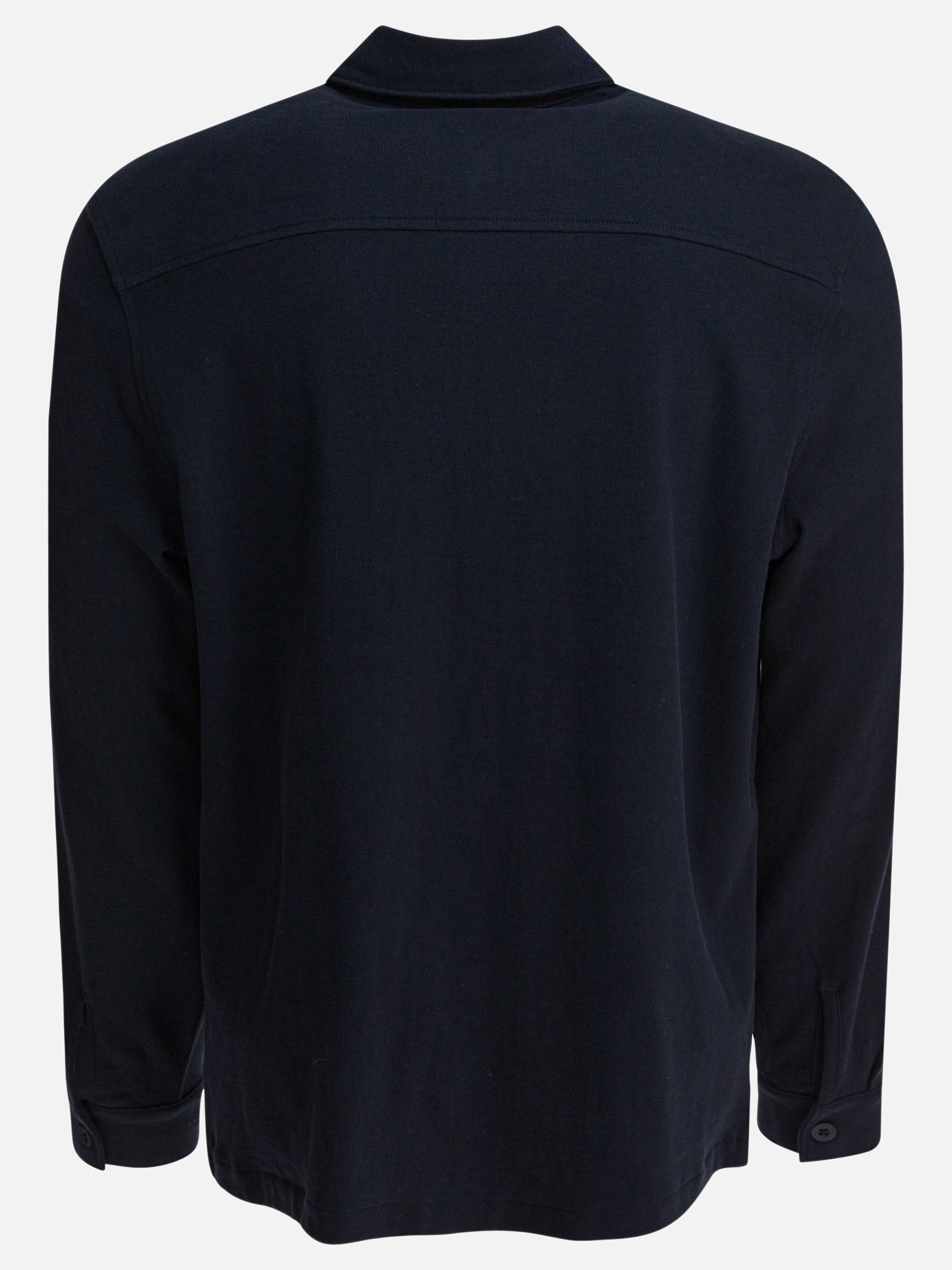 Overshirt jackets Solid colour  Blue - Vince Men | PDP | VIETTI Online Store | Zoom-Modal_2
