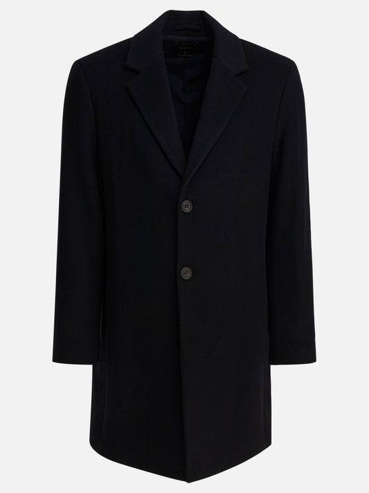Cappotti lunghi Solid colour  Nero - Vince Uomo | PDP | VIETTI Online Store 
