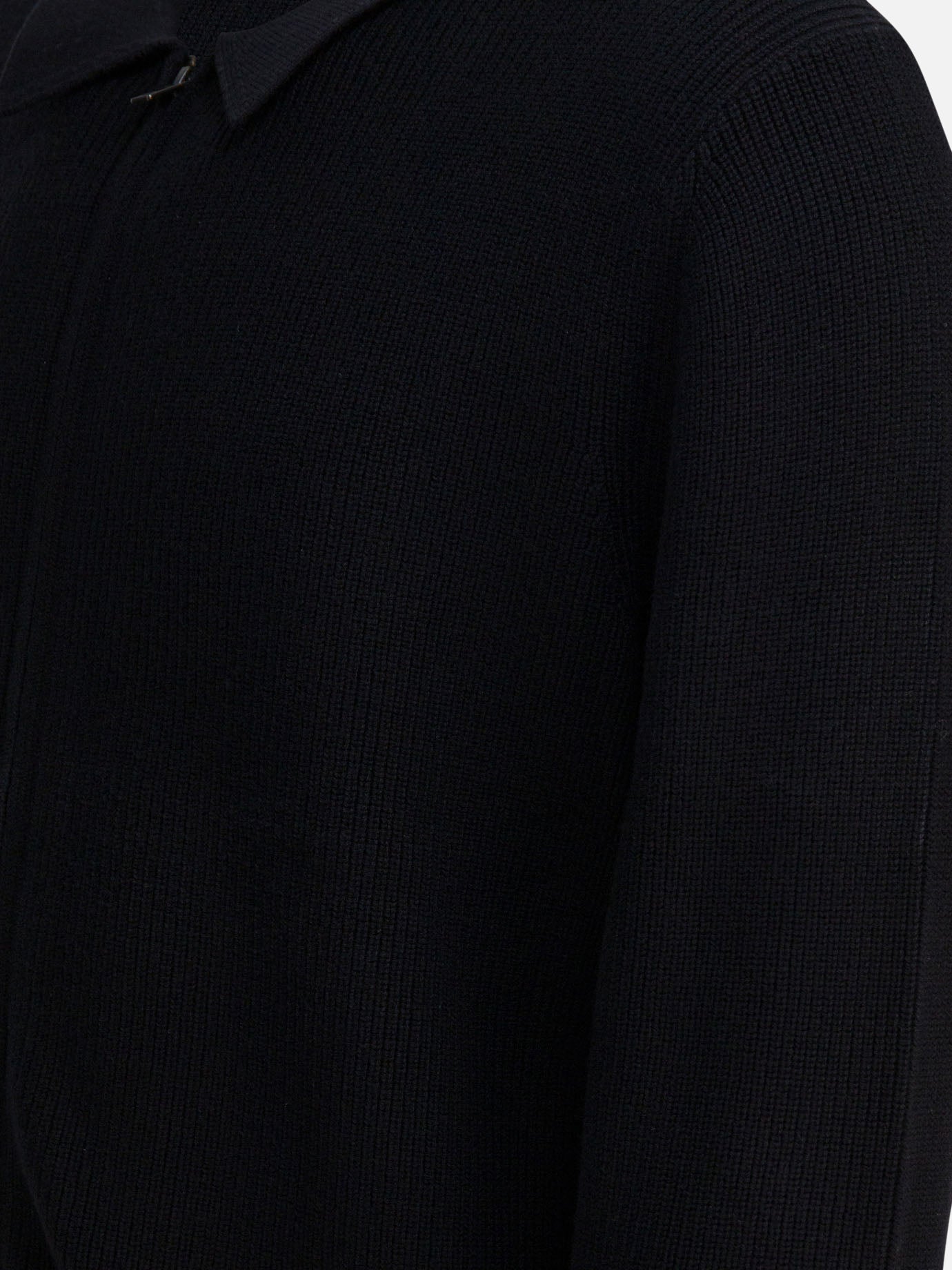 Cardigan Solid colour  Nero - Vince Uomo | PDP | VIETTI Online Store | thumbnail_4