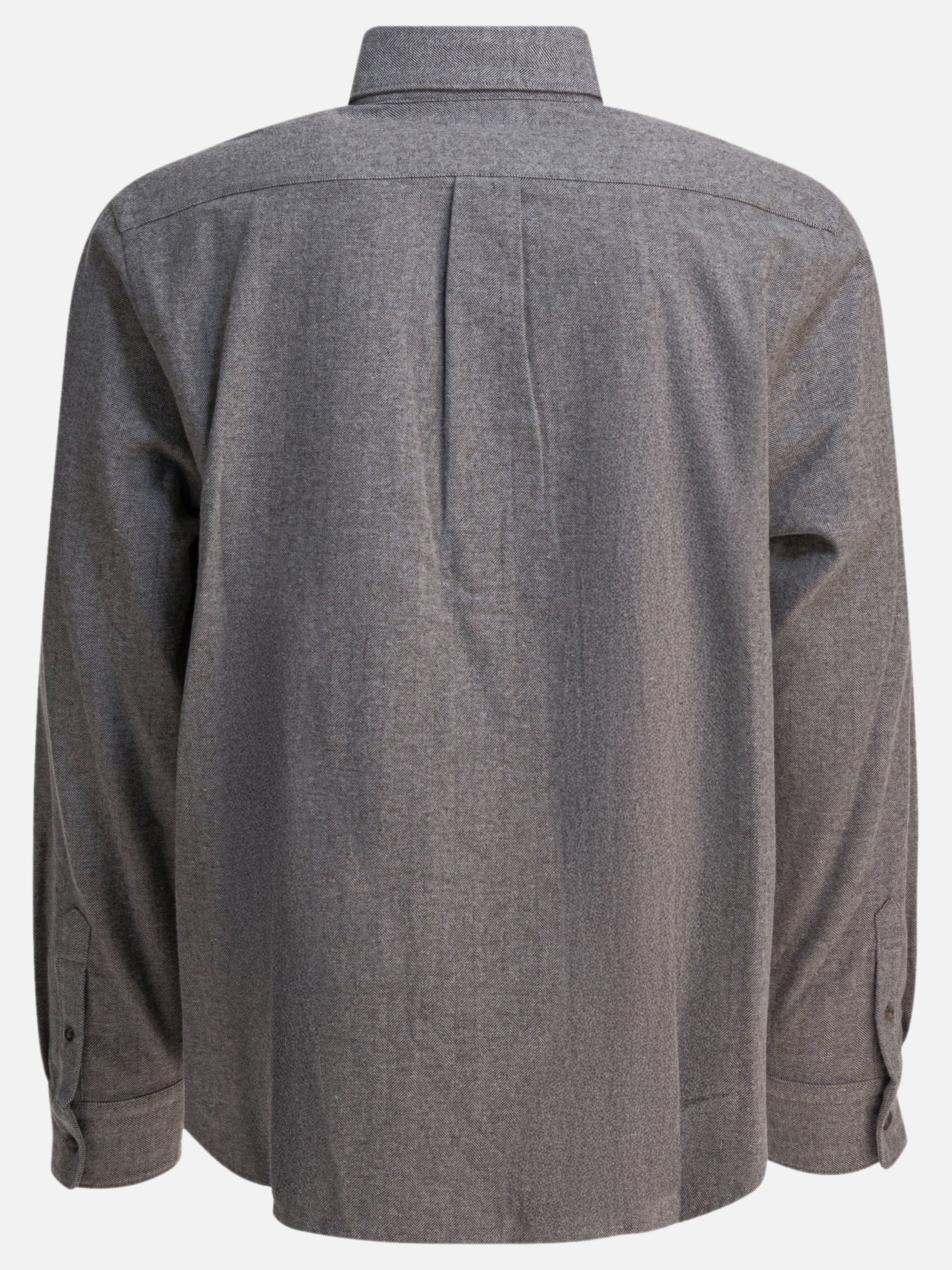 Camicie casual Herringbone  Grigio - Vince Uomo | PDP | VIETTI Online Store | Zoom-Modal_2
