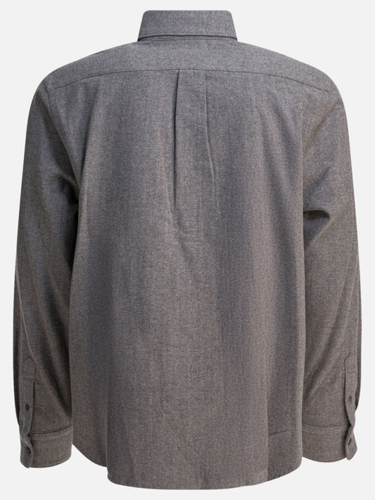 Camicie casual Herringbone  Grigio - Vince Uomo | PDP | VIETTI Online Store | 2
