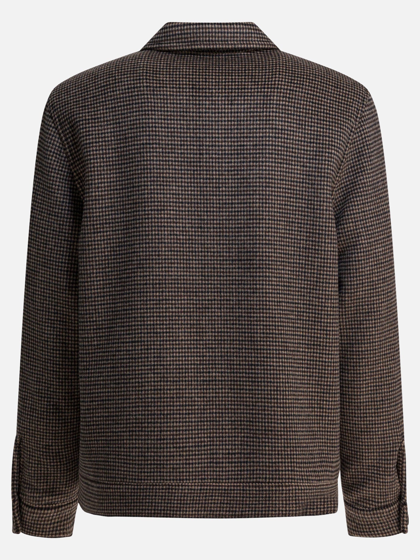 Overshirt jackets Houndstooth  Brown - Vince Men | PDP | VIETTI Online Store | thumbnail_2
