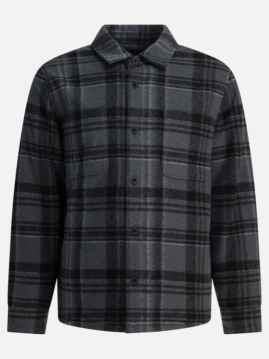 Giacche overshirt Check  Grigio - Vince Uomo | PDP | VIETTI Online Store 
