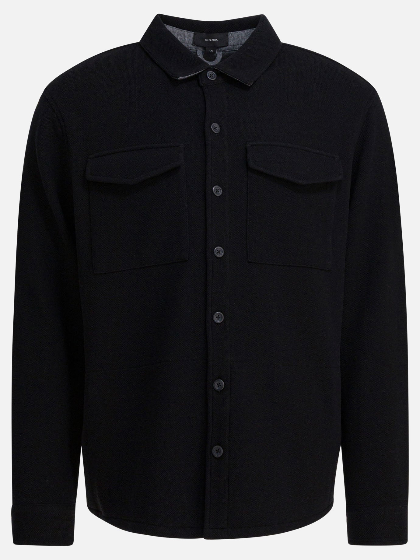 Giacche overshirt Solid colour  Blu - Vince Uomo | PDP | VIETTI Online Store | Zoom-Modal
