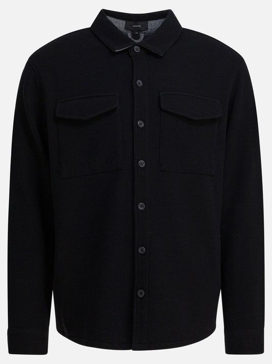 Overshirt jackets Solid colour  Blue - Vince Men | PLP | VIETTI Online Store 

