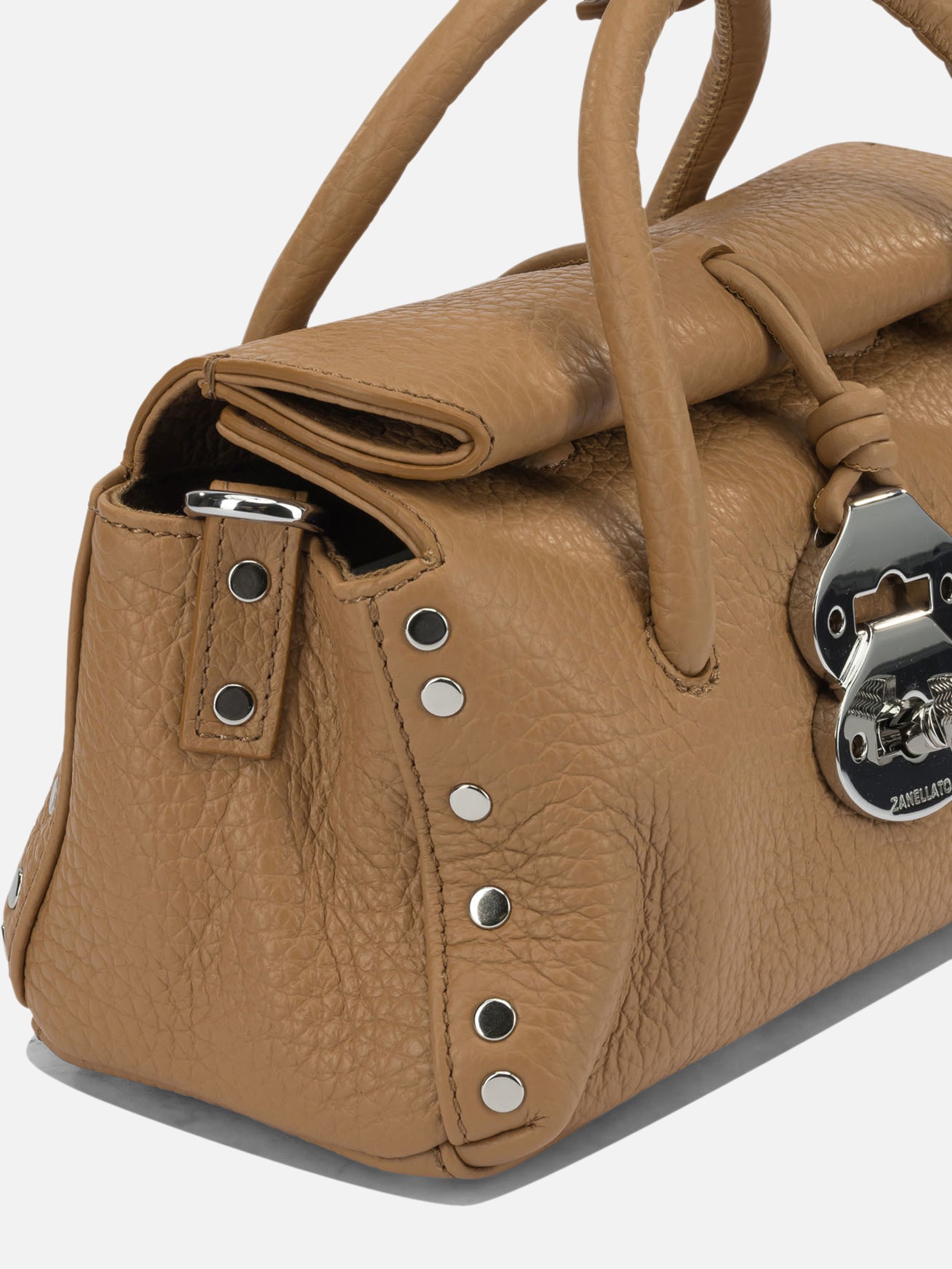 Medium bags 100% leather  Brown - Zanellato Women | PDP | VIETTI Online Store | Zoom-Modal_4

