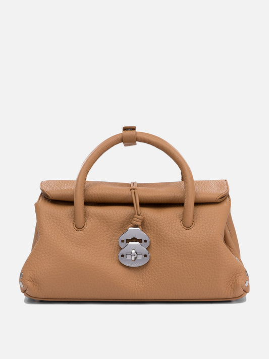 Borse medie 100% cow leather - 100% cotton  Marrone - Zanellato Donna | PLP | VIETTI Online Store 
