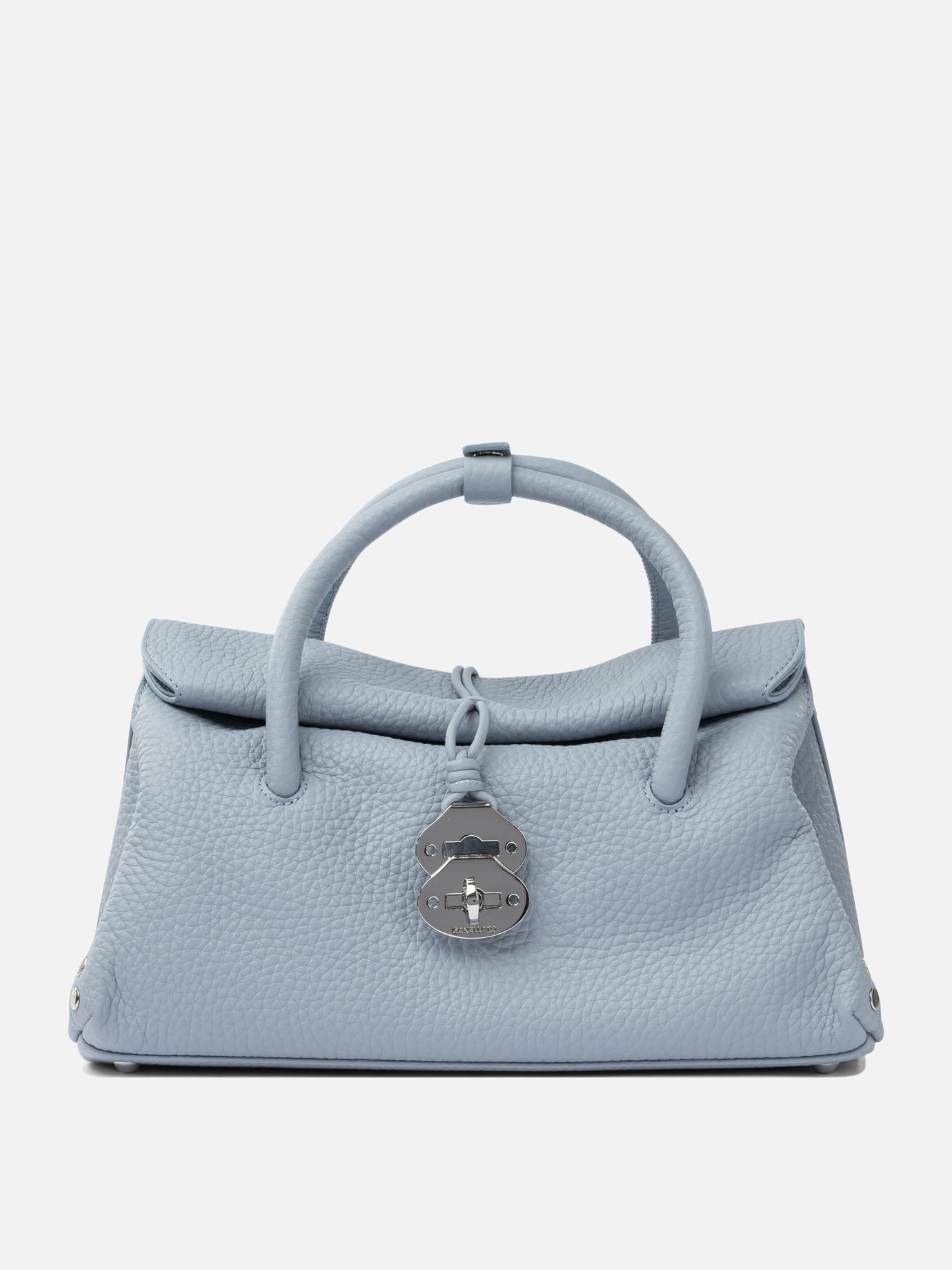 Borse medie 100% cow leather - 100% cotton  Blu - Zanellato Donna | PDP | VIETTI Online Store | thumbnail