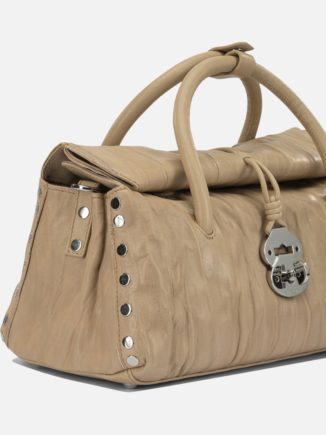Medium bags 100% leather  Beige - Zanellato Women | PDP | VIETTI Online Store | thumbnail_4