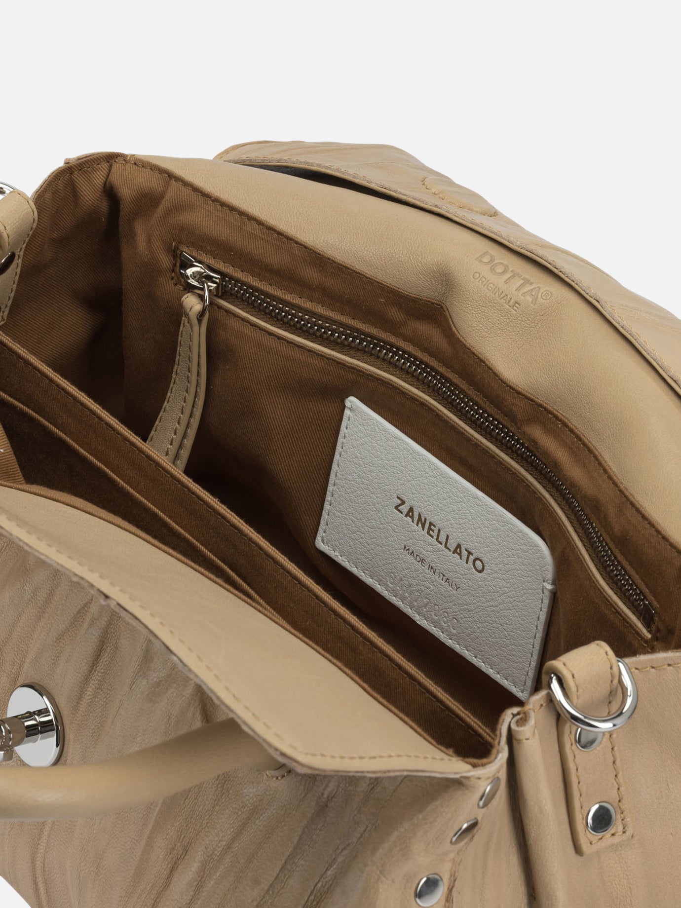 Medium bags 100% leather  Beige - Zanellato Women | PDP | VIETTI Online Store | Zoom-Modal_5
