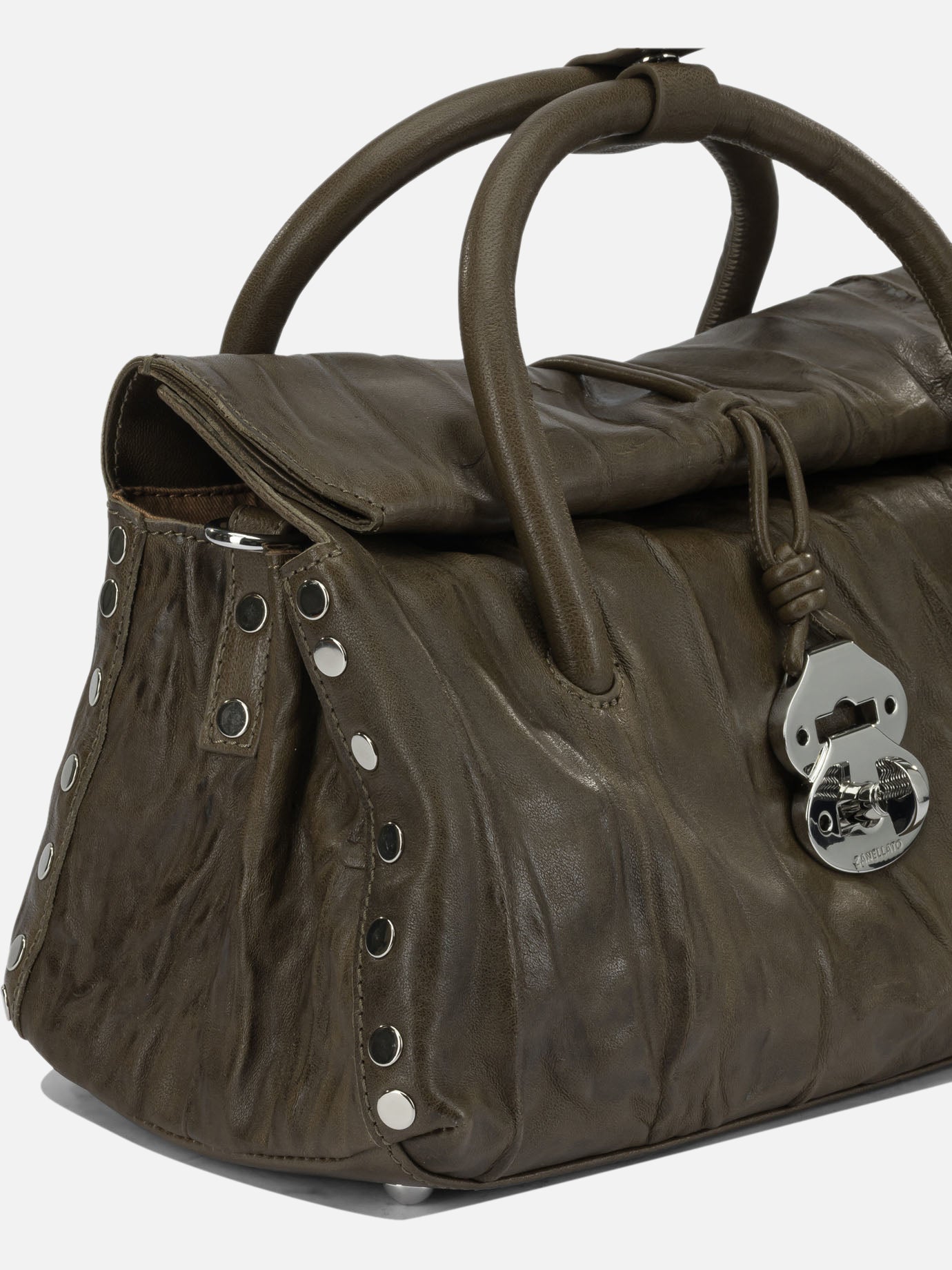 Medium bags 100% leather  Green - Zanellato Women | PDP | VIETTI Online Store | thumbnail_4