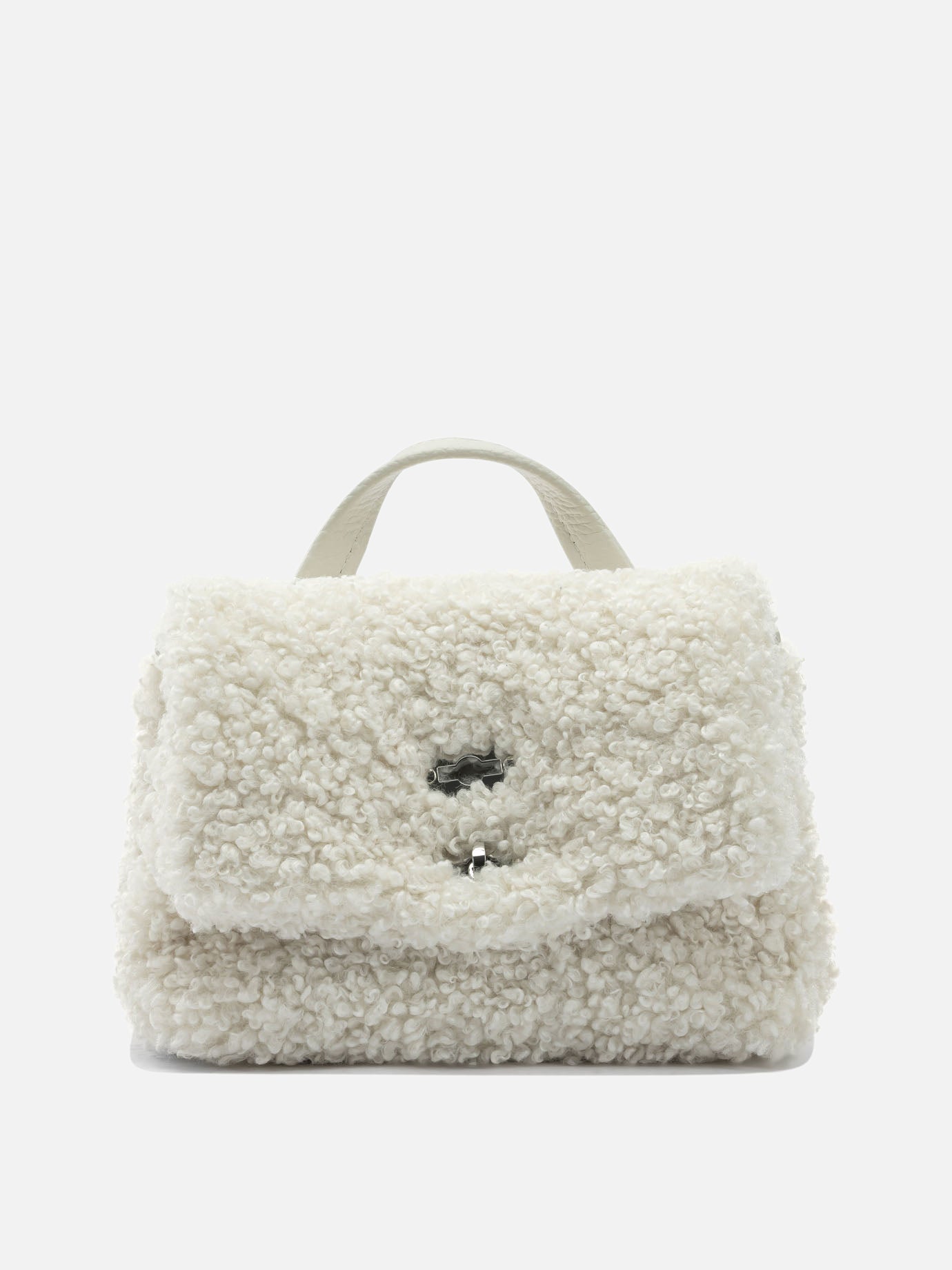 Small bags 100% fabric - 100% leather  White - Zanellato Women | PDP | VIETTI Online Store | Zoom-Modal
