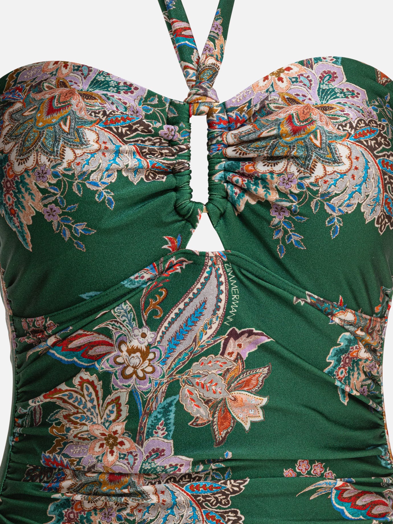 Swimsuits Paisley  Green - Zimmermann Women | PDP | VIETTI Online Store | thumbnail_3