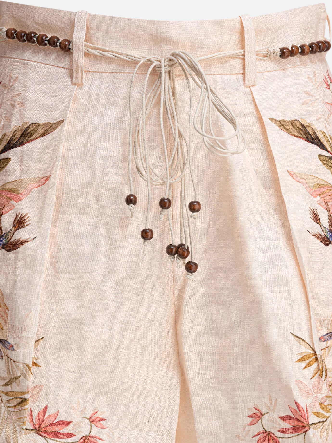 Drawstring shorts Floral  Pink - Zimmermann Women | PDP | VIETTI Online Store | thumbnail_7