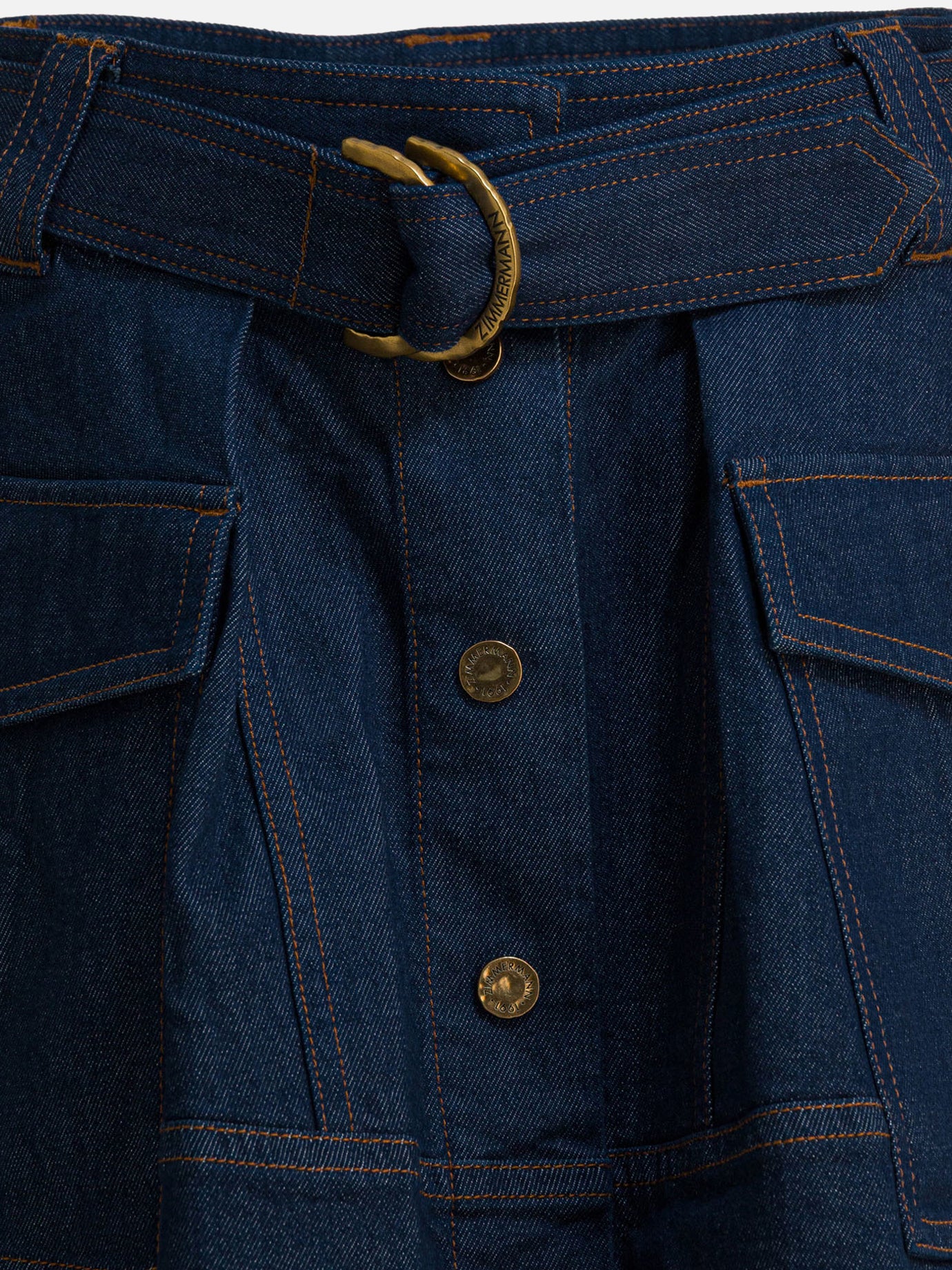Minigonne Denim  Blu - Zimmermann Donna | PDP | VIETTI Online Store | Zoom-Modal_3
