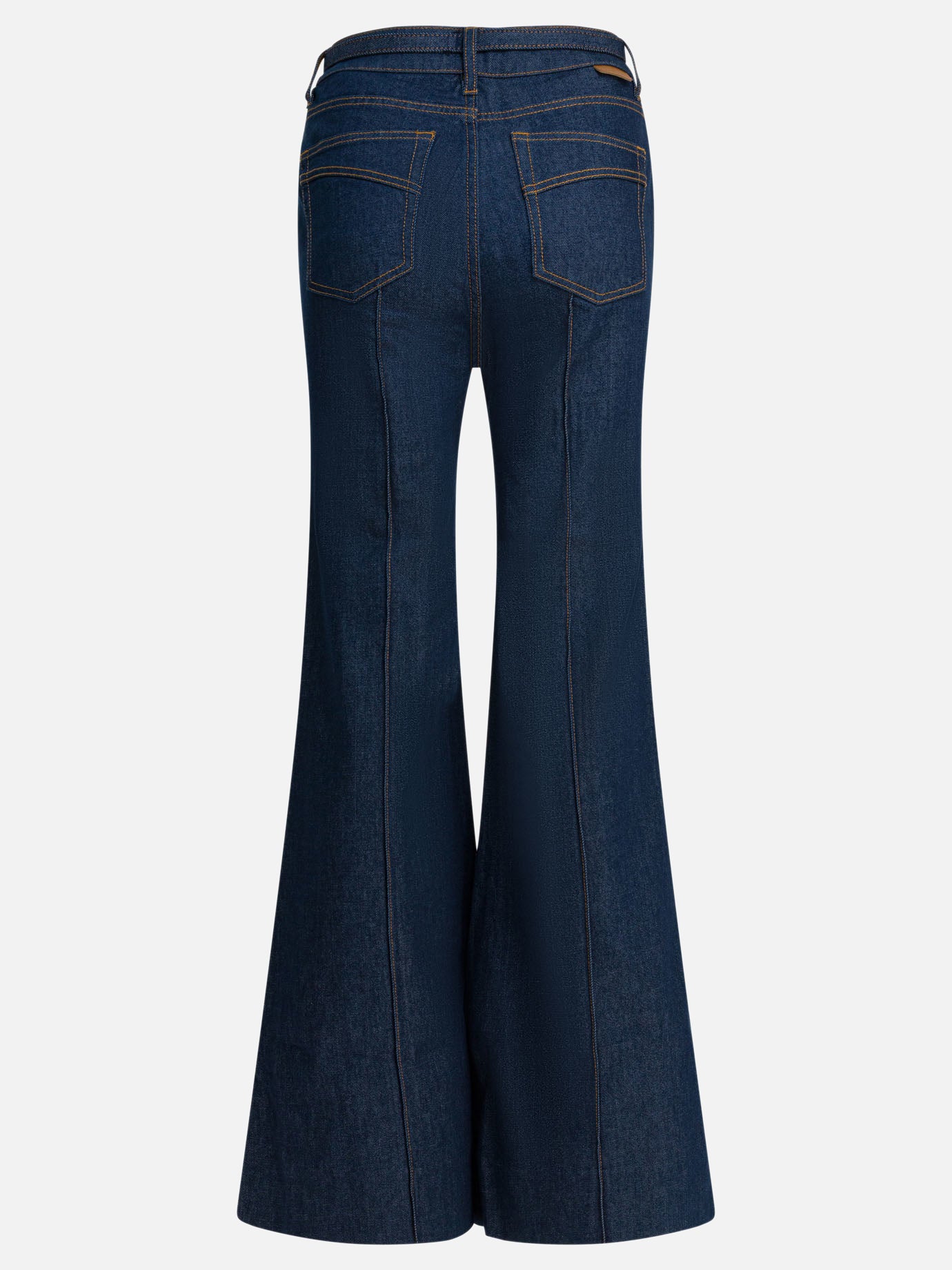 Wide-leg jeans Denim  Blue - Zimmermann Women | PDP | VIETTI Online Store | thumbnail_2